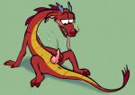 4_fingers anus blush chinese_dragon claws clopper-dude cum cum_on_chest cum_on_self cumshot disney dragon erection forked_tongue green_background knot long_tongue looking_down looking_pleasured male masturbation mulan mushu nude open_mouth orgasm penis pink_penis plain_background red_body red_dragon red_nose red_scales scalie sharp_teeth sitting slit solo tapering_penis teeth toe_claws tongue tongue_out two_toes whiskers yellow_scales
Rating: Explicit
Score: 9
User: Clopper-Dude
Date: March 09, 2014