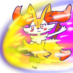 :3 ambiguous_anthro ambiguous_gender anthro biped blush blush_stickers closed_smile digitigrade dipstick_tail front_view kick looking_away markings midair mouth_closed object_in_tail simple_background smile solo stick stick_in_tail tail tail_markings annyui0611 nintendo pokemon braixen canid generation_6_pokemon mammal pokemon_(species) 1:1 2024 digital_drawing_(artwork) digital_media_(artwork) full-length_portrait hi_res japanese_description portrait translated_description