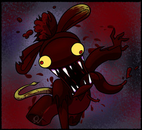 4_fingers anthro black_border blood blood_on_clothing blood_on_tongue bodily_fluids border clothed clothed_anthro clothed_male clothing covered_in_blood derp_eyes fingers fur green_tail light long_ears long_tail male male_anthro noseless notched_ear open_mouth pupils red_background red_body red_eyes red_fur red_outfit red_skin red_tongue sharp_teeth simple_background slit_pupils solo tail teeth tongue tongue_out torn_clothing yellow_sclera insert-thenewbl-here attack_of_the_killer_rabbids_from_outer_space mario_bros mario_plus_rabbids_kingdom_battle nintendo raving_rabbids rayman_(series) ubisoft rabbid_yoshi killer_freak lagomorph mammal rabbid 2024 colored crossover digital_drawing_(artwork) digital_media_(artwork) english_description hi_res lighting shaded signature