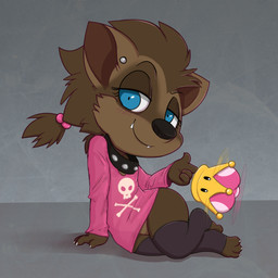 anthro black_nose blue_eyes blush bone bottomless claws clothed clothing collar crown cute_fangs ear_piercing fangs female flat_chested fur headgear leggings legwear loli looking_at_viewer motion_lines nipples piercing shirt skull smile solo super_crown teeth topwear translucent translucent_clothing young young_anthro young_female 0r0ch1 zeklullaby hotel_transylvania mario_bros mythology nintendo winnie_werewolf_(hotel_transylvania) canid canine mammal mythological_canine mythological_creature werecanid werecanine werecreature werewolf 1:1 2018 absurd_res crossover hi_res