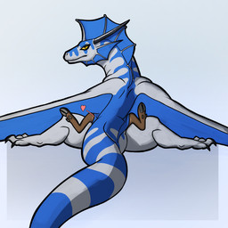 ambiguous_gender claws cloven_hooves duo feet feral from_front_position frown grumpy hidden_face hooves interrupted interspecies looking_at_viewer looking_back markings mating_press pinned pinned_to_ground pose scowl sex spread_legs spreading tail tail_markings toes kestenan_(artist) black_betty_(meme) mythology kestenan whinn_doe antelope bovid dragon mammal mythological_creature mythological_scalie scalie vaeu_(species) 1:1 absurd_res hi_res meme