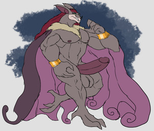 4_fingers anthro balls bent_leg big_balls big_penis biped black_nose brown_facial_hair brown_goatee brown_hair brown_wings cheek_tuft claws clenched_teeth digitigrade erection facial_hair facial_tuft fangs finger_claws fingers fur genitals glance goatee gold_wristwear green_sclera grey_body grey_fur grin grinning_at_viewer hair huge_balls huge_penis humanoid_genitalia humanoid_hands looking_at_viewer male membrane_(anatomy) membranous_wings multicolored_body multicolored_fur muscular muscular_anthro muscular_male navel neck_tuft nipples nude on_one_leg open_mouth open_smile pecs penis pink_inner_ear pink_nipples pink_penis pose ribs sharp_teeth simple_background smile smiling_at_viewer smirk smirking_at_viewer solo standing tan_body tan_fur teeth thick_arms thick_calves thick_thighs toe_claws toothy_grin tuft two_tone_body two_tone_fur vein veiny_arms veiny_legs veiny_muscles white_background wide_hips winged_arms wings wristband wristband_only daikuhiroshiama silverwing_(series) goth_(character) bat mammal 2023 colored detailed digital_drawing_(artwork) digital_media_(artwork) flat_colors hi_res pinup