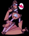 genitals heart_symbol humanoid_genitalia humanoid_penis machine male not_furry penis solo faggotrat cartoon_network time_squad larry_3000 humanoid robot robot_humanoid absurd_res alpha_channel hi_res