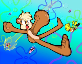 anthro bottomwear bubble clothed clothing falling featureless_chest featureless_crotch feet female flat_chested flower_cloud_(spongebob) footwear male navel nude open_mouth outside pants screaming shirt shoes sky skyscape tail topwear underwater water avlo-jack garabatoz third-party_edit nickelodeon spongebob_squarepants patrick_star sandy_cheeks spongebob_squarepants_(character) aquatic asterozoan bivalve clam cnidarian eastern_grey_squirrel echinoderm grey_squirrel jellyfish mammal medusozoan mollusk rodent sciurid sea_sponge starfish tree_squirrel 2007 colored