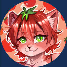 anthro female food fruit plant sand solo tomato felislycopersi domestic_cat felid feline felis hybrid mammal 1:1 alpha_channel low_res