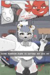 anal anthro anus black_anus butt butt_grab car clothing duo femboy flaccid foreskin genitals grey_body grin hand_on_butt horn male male/male oral outside penis piercing public public_nudity public_sex red_body red_eyes rimming ring_piercing selfie sex shirt small_penis smile spread_butt spreading t-shirt text topwear vehicle yellow_eyes hame89 hame_the_bull sam_nevadito bovid canid canine demon fox mammal english_text hi_res
