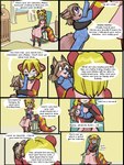 2012 3:4 anthro babystar biped breastfeeding clothing comic detailed_background dialogue digital_media_(artwork) dress duo english_text female fur gemma_polson hair hi_res mammal nicole_murdock rodent sciurid sitting standing text tree_squirrel young young_anthro