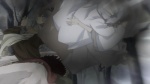 bite falling feral group male mouth_shot open_mouth screencap sharp_teeth size_difference teeth vore unknown_artist natsume_yuujinchou madara_(natsume_yuujinchou) takashi_natsume zoku zoku_natsume_yuujinchou canid canine canis fox human mammal wolf 16:9 widescreen