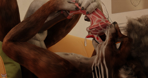 anthro big_penis genitals huge_penis male penis solo galax_vr mammal 3d_(artwork) absurd_res digital_media_(artwork) hi_res