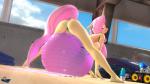 16:9 3d_(artwork) 4k absurd_res all_fours anthro anthrofied bent_over breasts butt canon_x_oc casual_nudity digital_media_(artwork) duo equid equine exercise exercise_ball eyes_closed fan_character female fitness flexible fluttershy_(mlp) friendship_is_magic genitals hair hasbro hi_res hooves-art hooves-art_(oc) horse inside male mammal my_little_pony nude on_ball pink_hair pussy sexercise side_boob smile solo_focus source_filmmaker spread_legs spreading tail text widescreen