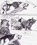 canid canine canis comic coop_(wrng) dialogue english_text female feral greyscale lord_darcia_iii male mammal monochrome natsume_(wrng) natsumewolf oz_(wrng) quadruped rikku text wolf wolf's_rain wolf's_rain_next_generation