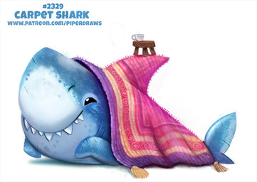 ambiguous_gender black_eyes carpet container cup fangs feral furniture humor pun rug simple_background smile solo stool tea_cup teeth text visual_pun white_background piper_thibodeau aquatic carpet_shark fish shark digital_media_(artwork) digital_painting_(artwork) painting_(artwork) url