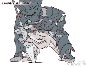armor doggystyle duo from_behind_position male male/male male_penetrated male_penetrating male_penetrating_male melee_weapon penetration plate_armor polearm sex size_difference smaller_penetrated weapon moblie dark_souls fromsoftware kinktober dragonslayer_ornstein moblie_(character) felid lion mammal mustelid otter pantherine 2021 hi_res