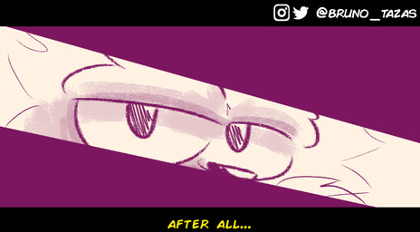 anthro black_bars close-up fur half-closed_eyes instagram_logo looking_at_viewer male narrowed_eyes pose solo text twitter_logo bruno_tazas bubsy_(series) bubsy_4d instagram twitter bubsy_bobcat bobcat felid feline lynx mammal 2025 artist_name digital_media_(artwork) english_text letterbox monochrome