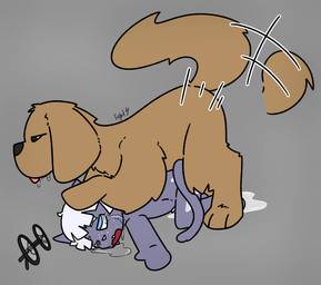 ahoge all_fours anal anal_penetration anthro anthro_on_feral anthro_penetrated bestiality black_eyes black_nose blue_eyes bodily_fluids broken_glasses crying cum cum_in_ass cum_inflation cum_inside cum_on_ground cum_pool doggystyle drooling_tongue duo eye_roll eyewear feral feral_penetrating feral_penetrating_anthro forced from_behind_position genital_fluids glasses glasses_on_floor grey_background hair inflation looking_aside lying male male/male motion_lines narrowed_eyebrows narrowed_eyes nude on_front open_mouth penetration penile penile_penetration penis_in_ass purple_body rape round_glasses sex simple_background tail tail_motion tailwag tan_body tears white_hair young young_anthro young_male lightningb0lt01 haze_(cyberblade) canid canine canis domestic_cat domestic_dog felid feline felis mammal absurd_res alternate_version_at_source hi_res
