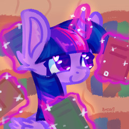 book female feral glowing glowing_horn golden_oaks_library heart_eyes heart_symbol horn inner_ear_fluff library magic smile solo telekinesis tuft miaaqua friendship_is_magic hasbro my_little_pony mythology twilight_sparkle_(mlp) equid equine mammal mythological_creature mythological_equine unicorn absurd_res hi_res