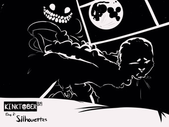 ambiguous_gender anal anal_penetration anthro arm_grab balls bed bent_over bodily_fluids bound creepy_smile dominant dominant_ambiguous double_anal double_penetration dripping duo furniture genital_fluids genitals glowing glowing_eyes glowing_teeth hands_behind_back light male moon moonlight oral oral_penetration penetration penis precum precum_drip questionable_consent sex shadow silhouetted_body silhouetted_face silhouetted_genitals silhouetted_sex smile star submissive submissive_male teeth tentacle_around_arm tentacle_around_leg tentacle_around_neck tentacle_around_penis tentacle_around_tail tentacle_grab tentacle_in_mouth tentacle_penetration tentacle_sex tentaclejob tentaclejob_while_penetrated tentacles window echonioni kinktober_2025 the_backrooms doguez mammal mustelid musteline smiler_(the_backrooms) stoat true_musteline weasel 2025 4:3 absurd_res hi_res nonbinary_(lore)