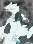 abstract_background bite bodily_fluids cum cum_inside electricity female genital_fluids male male/female moan penetration raised_leg balthysstuff nintendo pokemon generation_5_pokemon legendary_pokemon pokemon_(species) reshiram zekrom 3:4 absurd_res hi_res