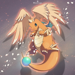 4_wings ambiguous_gender anthro claws feathered_wings feathers featureless_crotch horn looking_at_viewer membrane_(anatomy) membranous_wings multi_wing orange_body simple_background solo tail tan_body tan_feathers teal_eyes unusual_wing_placement wings leoiruga mythology nintendo pokemon dragon generation_9_pokemon mega_dragonite mega_evolution mythological_creature mythological_scalie pokemon_(species) scalie 1:1 2025 hi_res signature