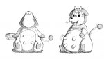 digestion ears_down female female_feral feral fully_inside narrowed_eyes neck_bulge open_mouth pivoted_ears rumbling_stomach simple_background sitting solo swallowing tail tongue tongue_out vore wafflefox nintendo pokemon generation_2_pokemon miltank pokemon_(species) 2014 monochrome