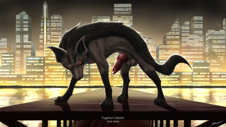 animal_genitalia animal_penis balls bodily_fluids canine_genitalia canine_penis claws dripping erection feral fur genital_fluids genitals grey_body grey_fur knot looking_at_viewer male nude penis precum quadruped rounded_back solo text toe_claws vein veiny_penis dark_violet nintendo pokemon howling_gale canid canine generation_3_pokemon mammal mightyena pokemon_(species) 16:9 2019 digital_media_(artwork) english_text hi_res signature widescreen