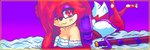 3:1 anthro armor asami_the_cat breasts clothed clothing fan_character female fur hair hi_res humanoid red_body red_eyes red_fur red_hair redeye_samurai_(artist) sega simple_background smile solo sonic_the_hedgehog_(series) tail