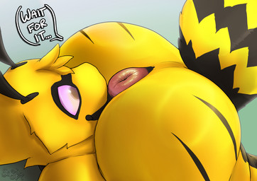 antennae_(anatomy) anthro anticipation anus ass_to_face big_anus big_butt black_body black_eyes black_fur black_stripes butt butt_stripes dialogue dominant dominant_anthro dominant_female duo female fur huge_butt imminent_fart male male/female multicolored_body multicolored_fur nude nude_anthro nude_female nude_male patience patient presenting presenting_anus presenting_hindquarters puffy_anus purple_sclera speech_bubble stinger stinger_tail stripes submissive submissive_anthro submissive_male tail text yellow_body yellow_fur soomir heather_(soomir) hectar_(soomir) arthropod bee hymenopteran insect queen_bee 2026 absurd_res english_text hi_res sequence shaded