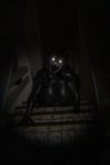 anthro big_breasts bone breasts chromatic_aberration crawling darkness female glowing glowing_eyes horror_(theme) looking_at_viewer nipples open_mouth sharp_teeth skull skull_head solo stairs stairway teeth slugcats scp_foundation mal0 scp-1471-a scp-1471-a_(scrag) canid canine mal0_(species) malo mammal skulldog_(species) 2:3 3d_(artwork) blender_(artwork) digital_media_(artwork) hi_res