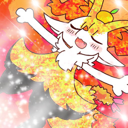 ambiguous_anthro ambiguous_gender anthro arms_outstretched biped blush blush_stickers cute_fangs digitigrade dipstick_tail eyes_closed fangs food front_view fruit fruit_on_head leaf lying markings object_in_tail on_back open_:3 orange_(fruit) orange_on_head plant shrimp_(food) snout solo tail tail_markings teeth textured annyui0611 nintendo pokemon braixen canid generation_6_pokemon mammal pokemon_(species) 1:1 2022 digital_drawing_(artwork) digital_media_(artwork) hi_res japanese_description translated_description