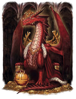 ambiguous_gender ball bat_wings cape chair clothing coin crown detailed_background emerald_(gem) feral fin fin_frill folded_wings frill_(anatomy) fur_trim_(clothing) furniture gem gold_(metal) gold_coin headgear horn jewelry looking_away membrane_(anatomy) membranous_frill membranous_wings necklace red_body red_scales royalty scales sharp_teeth sitting solo spikes tail teeth throne treasure ventral_scales wings yellow_eyes unknown_artist mythology dragon mythological_creature mythological_scalie scalie source_request