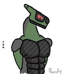 anthro black_nipples black_visor breathing carbon_fiber green_body machine male multicolored_body muscular muscular_male nipples pecs solo pawez1 robot synth_(vader-san) 2d_animation animated digital_media_(artwork) frame_by_frame loop short_playtime