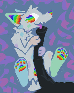 anatomically_correct anatomically_correct_genitalia anatomically_correct_penis animal_genitalia animal_penis animal_vulva canine_genitalia canine_vulva closed_smile duo equine_genitalia equine_penis female feral feral_on_feral fur genitals interspecies licking licking_urethra male male/female mouth_closed multicolored_body multicolored_eyes multicolored_fur multicolored_pawpads open_mouth open_smile oral pawpads penile penis penis_lick rainbow_eyes rainbow_inner_ear rainbow_nose rainbow_pawpads rainbow_pussy rainbow_vulva sex smile sparklefur tongue toony vulva demensa rainbowpaw_(demensa) canid canine canis domestic_dog equid equine horse mammal 2025 hi_res