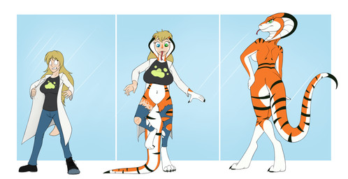 4_toes 5_fingers anthro arm_markings back_boob back_markings bangs barefoot base_one_layout basic_sequence bedroom_eyes belly big_breasts black_body black_claws black_clothing black_eyebrows black_fingernails black_footwear black_nails black_pawpads black_scales black_shirt black_shoes black_stripes black_tail black_topwear blonde_hair blue_background blue_bottomwear blue_clothing blue_pants body_size_growth border bottomwear breast_expansion breasts butt butt_from_the_front casual_nudity claws clenched_teeth closed_smile clothed clothed_to_nude clothing clothing_loss coat colored_nails countershade_arms countershade_butt countershade_face countershade_legs countershade_tail countershade_torso countershading crossed_legs crotch_lines curvy_figure denim denim_bottomwear denim_clothing dipstick_tail expansion exposed_crotch eyebrow_through_hair eyebrows eyelashes facial_scales fangs featureless_crotch feet female fingernails fingers fluffy fluffy_hair footwear forked_tongue front_view fully_clothed fully_clothed_to_nude glistening glistening_eyes gloves_(marking) grey_clothing grey_footwear grey_shoes growth hair half-closed_eyes hand_on_hip heterochromia hourglass_figure human_to_anthro humanoid_face humanoid_hands humanoid_nose jeans lab_coat leg_markings linear_sequence long_eyelashes long_hair long_tail looking_at_self looking_at_viewer looking_back looking_down makeup markings mascara medium_breasts monotone_belly monotone_body monotone_bottomwear monotone_breasts monotone_clothing monotone_hair monotone_pants monotone_shirt monotone_skin monotone_topwear mouth_closed multicolored_body multicolored_butt multicolored_clothing multicolored_face multicolored_footwear multicolored_scales multicolored_shoes multicolored_tail nails narrowed_eyes navel non-mammal_breasts nude on_one_leg one_row_layout orange_body orange_butt orange_face orange_scales orange_tail pale_skin pants pawpads paws pink_tongue pose pubic_mound pupils rear_view scale_eyebrows scale_markings scales seductive sharp_fingernails sharp_nails sharp_teeth shirt shoes shoulder_markings simple_background size_transformation slim slit_pupils small_waist smile snake_hood snout socks_(marking) solo species_transformation standing striped_arms striped_back striped_body striped_legs striped_scales striped_shoulder striped_shoulders stripes tail tail_growth tail_markings teeth thick_tail thigh_markings three_frame_image three_frame_sequence tight_bottomwear tight_clothing tight_jeans tight_pants tight_shirt tight_topwear toe_claws toes tongue tongue_out topwear torn_bottomwear torn_clothing torn_jeans torn_pants transformation transformation_sequence translucent translucent_hair two_tone_butt two_tone_clothing two_tone_face two_tone_footwear two_tone_shoes white_belly white_body white_border white_breasts white_butt white_clothing white_coat white_countershading white_face white_scales white_tail white_topwear wide_hips tomek1000 cobra human mammal reptile scalie snake 2020 absurd_res digital_media_(artwork) hi_res sequence