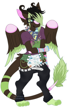 4_toes anthro barefoot biped bottomwear bottomwear_down clean_diaper clothed clothing diaper digitigrade exposed_diaper eyewear feathers feet fully_clothed fur glasses hair horn humanoid_hands kerchief littlepawz_(diaper) looking_at_viewer male multicolored_body multicolored_feathers multicolored_fur multicolored_hair pants pants_down partially_clothed shirt simple_background solo standing tail toes topwear wearing_diaper wetness_indicator white_background wings unknown_artist unknown_artist_signature abuniverse littlepawz mythology twixxel_minty angel_dragon dragon mythological_creature mythological_scalie scalie hi_res signature source_request