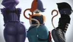 Rating: q
ID: 5574191
Date: 2025-05-15 14:28:28 -0400
Status: pending
Score: 64
2025 absurd_res anthro bear big_butt brown_body brown_fur butt cate_meowdy clothed clothing domestic_cat epic_games felid feline felis female fortnite fur greystwitpage_(artist) group hi_res looking_away mammal meow_skulls purple_body purple_fur raven_team_leader simple_background trio white_body white_fur post #5574191