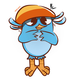 anthro avian_feet beak big_eyes blue_body blue_feathers clothing feathers female hat head_feathers headgear headwear orange_beak orange_clothing orange_hat orange_headwear pattern_clothing pattern_hat pattern_headgear pattern_headwear solo striped_clothing striped_hat striped_headgear striped_headwear stripes yellow_clothing yellow_hat yellow_headwear mrflakes19 angry_birds angry_birds_stella rovio_entertainment sega the_angry_birds_movie willow_(angry_birds) avian bird columbid crowned_pigeon pigeon 2021 hi_res