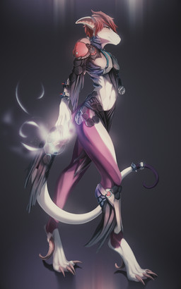 1_missing_limb 4_fingers 4_toes amputee anthro armor bandaged_stump biped brown_hair claws digitigrade disability eyelashes feet female fingers hair midriff missing_arm navel short_hair simple_background smile solo standing tail toe_claws toes fruitbloodmilkshake mythology dragon mythological_creature mythological_scalie scalie 2017 5:8 absurd_res digital_media_(artwork) hi_res