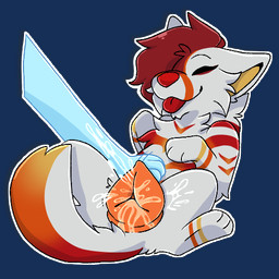 animal_genitalia animal_vulva big_vulva bodily_fluids canine_genitalia canine_vulva ejaculation excited female feral genital_fluids genitals hyper hyper_genitalia hyper_vulva solo vaginal_fluids vaginal_squirting vulva deltawing23 canid canine mammal 1:1 alpha_channel