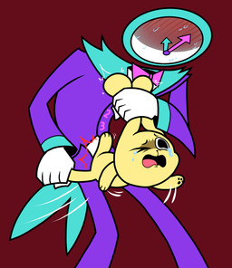 anal anthro bodily_fluids crying dominant dominant_humanoid dominant_male duo for_a_head forced forced_anal humanoid_raping_anthro larger_humanoid male male/male male_penetrated male_penetrating male_penetrating_male obscured_penetration on_model penetration rape sex size_difference smaller_anthro submissive submissive_male sweat tears naillian chikn_nuggit bezel_(chikn_nuggit) chikn_nuggit_(chikn_nuggit) canid canine canis domestic_dog humanoid mammal object_head hi_res