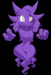 3_fingers blush disembodied_hand female fingers flat_chested not_furry pokemorph pseudo_hair purple_body ribs simple_background smile solo transparent_background wide_hips elpatrixf nintendo pokemon methyl_(elpatrixf) generation_1_pokemon haunter humanoid pokemon_(species) spirit 2017 alpha_channel digital_media_(artwork)