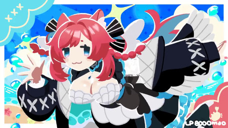 :3 accessory beach blue_eyes bottomwear bouncing_breasts bow_ribbon braided_hair breasts choker cleavage clothed clothing female gesture hair hair_accessory hair_bow hair_ribbon jewelry lace maid_uniform necklace one_eye_closed red_hair ribbons skirt sleeves snaggle_tooth uniform waving wink lp8000mao animal_humanoid cat_humanoid felid felid_humanoid feline feline_humanoid humanoid mammal mammal_humanoid 16:9 2d_animation animated motion_tweening no_sound short_playtime video widescreen