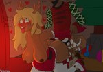 ahegao anthro antlers areola arms_pulled_back bell big_breasts blonde_hair blush bodily_fluids breasts brown_body butt christmas_clothing christmas_lingerie christmas_sweater christmas_topwear christmas_tree clothed clothing doggystyle duo ejaculation erection father_penetrating_daughter female female_penetrated fireplace footwear freckles from_behind_position genital_fluids genitals hair hands_behind_back high_heels holidays horn impregnation impregnation_request inbreeding legwear lingerie looking_pleasured male male/female male_penetrating orgasm penetration plant sex shoes sweater topwear tree vexxyvex christmas deltarune undertale_(series) noelle_holiday rudolph_holiday deer mammal new_world_deer reindeer hi_res daughter_(lore) father_(lore) father_and_child_(lore) father_and_daughter_(lore) incest_(lore) parent_(lore) parent_and_child_(lore) parent_and_daughter_(lore)