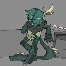 andromorph anthro cactus eating eating_food intersex kitchen penis_tentacles plant smile solo standing tentacles silly_willy_check object_shows object_terror cactus_(object_terror) cctuz_(object_terrorist) elemental_creature flora_fauna 1:1 hi_res