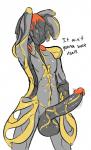 balls erection genitals humanoid_genitalia humanoid_penis male not_furry penis solo unknown_artist digital_extremes tencent warframe ember_(warframe) alien tenno