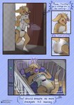 anthro band-aid band-aid_on_arm band-aid_on_face band-aid_on_leg band-aid_on_nose bandage bandage_on_face bandage_on_nose bedroom bodily_fluids camera_view clothed clothing comic_panel countershade_torso countershading crib dialogue diaper diaper_only dipstick_tail embarrassed feces fur gag genital_fluids hair highlights_(coloring) holding_object holding_plushie inside lying male markings multiple_poses on_back pacifier pacifier_gag plushie pooping pose purple_eyes purple_highlights push pushing restrained soiled_diaper soiling soiling_diaper solo spread_legs spreading straining tail tail_markings tan_body tan_fur tan_hair text topless unclean_diaper urine used_diaper using_diaper wearing_diaper wet_diaper white_body white_fur young pipilittlerat bandaid_roo_(character) kangaroo macropod mammal marsupial better_version_at_source comic english_text hi_res multiple_scenes
