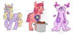 2021 absurd_res accessory arthropod artist_name avalonia_(mlp) award award_ribbon brown_headband butterfly circle_eyebrows closed_smile colored_sketch cooking_pot curled_mane cutie_mark daisy_(flower) daisyjo_(mlp) digital_media_(artwork) dot_eyes earth_pony equid equine eyebrows eyewear feathering female female_feral feral flower flower_in_mane food fur glasses green_eyewear green_sunglasses greengrizz group hasbro headband heart_(marking) hi_res hooves horse insect insect_wings lepidopteran lepidopteran_wings long_mane looking_at_another mammal mane markings medium_mane mlp_g3 mouth_closed multicolored_body multicolored_fur multicolored_mane my_little_pony pepperberry_(mlp) pink_mane pink_mouth pink_wings plant pony pre-g4 purple_body purple_fur purple_hooves purple_mane red_body red_eyebrows red_fur red_hooves red_mane red_tail round_glasses simple_background sitting sketch smile spots spotted_body spotted_fur standing steam sunglasses tail trio two_tone_body two_tone_fur two_tone_mane wavy_mane wavy_tail white_background white_flower white_spots wings yellow_tail