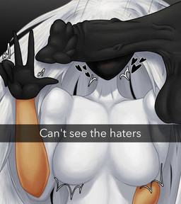 big_penis black_face black_hands black_penis blush breasts dominant dominant_male duo featureless_breasts female genitals gesture hair hand_gesture heart_symbol huge_penis jewelry long_hair male male/female monster_penis motion_lines penis v_sign white_body white_hair white_skin dehromansfw can't_see_the_haters hollow_knight:_silksong hollow_knight_(franchise) team_cherry grand_mother_silk shade_lord_(hollow_knight) humanoid absurd_res hi_res meme shaded