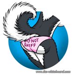 anthro bottomwear breasts butt butt_focus clothed clothing female fur multicolored_body multicolored_fur panties rear_view side_boob simple_background solo tail text text_on_clothing topless two_tone_body two_tone_fur underwear doc_nickel the_whiteboard mikittok_qimmiq alaskan_husky canid canine canis domestic_dog husky mammal nordic_sled_dog spitz english_text low_res url