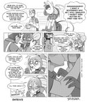 angry annoyed anthro apron barcode_reader beep beverage_can big_ears blush buckteeth clothing cross-popping_vein dialogue duo ear_piercing ear_ring ears_down ears_up eye_contact eyeliner eyewear facial_hair female gesture glasses hair hand_gesture heart_symbol high_ponytail holding_another human_on_anthro interspecies kemono kissing leg_markings looking_at_another makeup male markings messy_hair no_pupils onomatopoeia piercing pivoted_ears pointing pointing_at_another pointing_at_self ponytail restaurant ring_piercing shirt short_hair socks_(marking) sound_effects speech_bubble speechless squeaking stubble teeth text topwear drawligator bianca_(drawligator) human mammal murid murine rat rodent 2025 comic digital_drawing_(artwork) digital_media_(artwork) english_text greyscale hi_res monochrome right_to_left signature