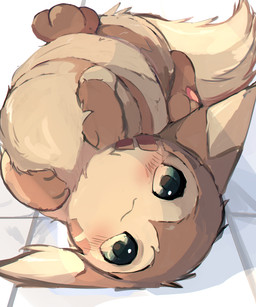 :3 ambiguous_gender blush blush_lines brown_body brown_fur feral floor fluffy fur kemono looking_at_viewer lying multicolored_body multicolored_fur on_back on_ground pawpads paws solo tail tan_body tan_fur tuft floameya nintendo pokemon furret generation_2_pokemon pokemon_(species) 2025 5:6 absurd_res digital_media_(artwork) hi_res shaded simple_shading